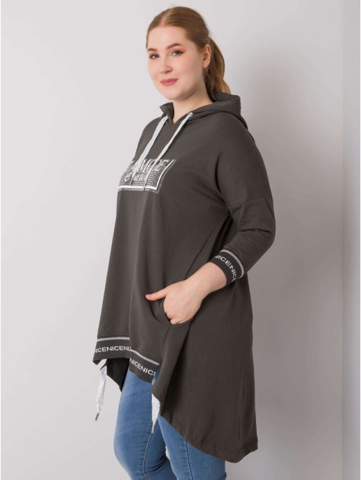 Džemperis-RV-BL-6849.63P-tamsiai chaki Džemperis-RV-BL-6849.63P-tamsiai chaki