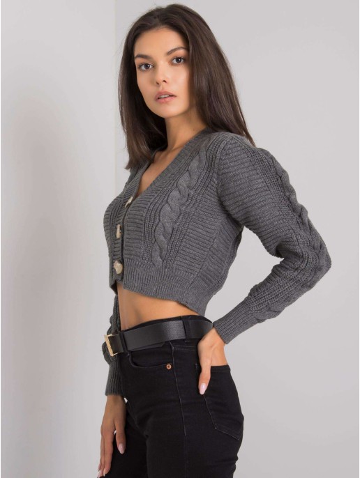 Sweter-LC-SW-A4.40X-ciemny szary Sweter-LC-SW-A4.40X-ciemny szary