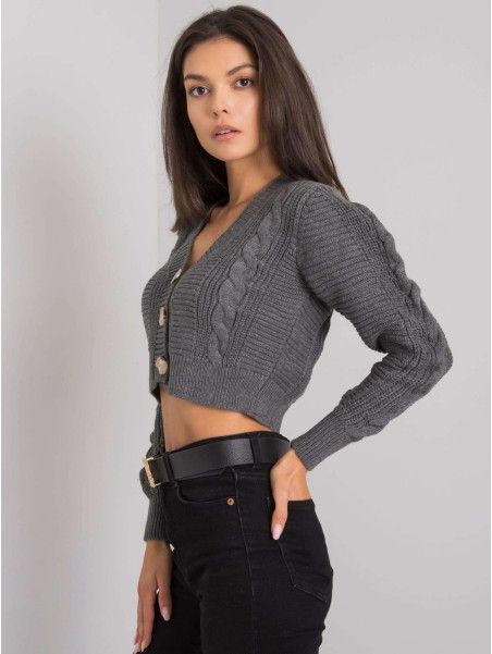 Sweter-LC-SW-A4.40X-ciemny szary