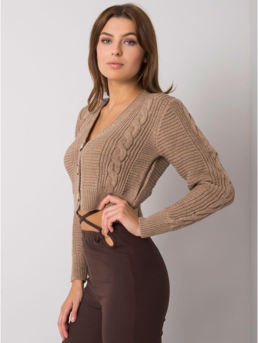 Sweter-LC-SW-A4.40X-ciemny bezowy Sweter-LC-SW-A4.40X-ciemny bezowy