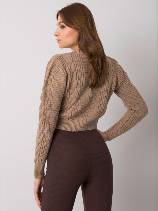 Sweter-LC-SW-A4.40X-ciemny bezowy Sweter-LC-SW-A4.40X-ciemny bezowy