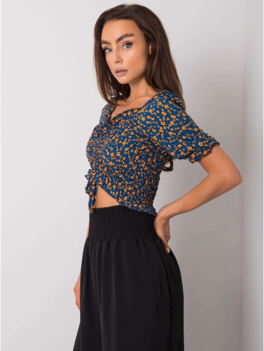 Bluzka-RO-BZ-2516-11.13X-ciemny niebieski Bluzka-RO-BZ-2516-11.13X-ciemny niebieski