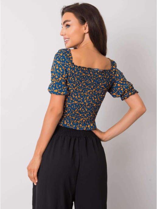 Bluzka-RO-BZ-2516-11.13X-ciemny niebieski Bluzka-RO-BZ-2516-11.13X-ciemny niebieski