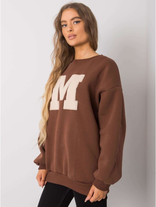 Bluza-EM-BL-617-1.34X-brązowy Bluza-EM-BL-617-1.34X-brązowy