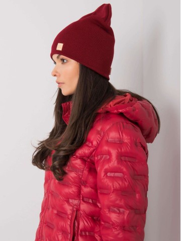 Czapka-JK-CZ-28.12-bordowy 2