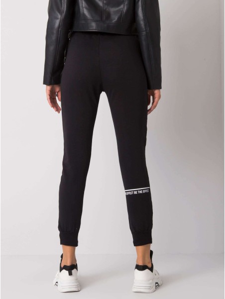 Spodnie dresowe-RV-DR-7035.70-czarny