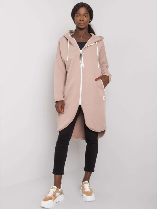 Bluza-RV-BL-4742.20P-ciemny bezowy Bluza-RV-BL-4742.20P-ciemny bezowy