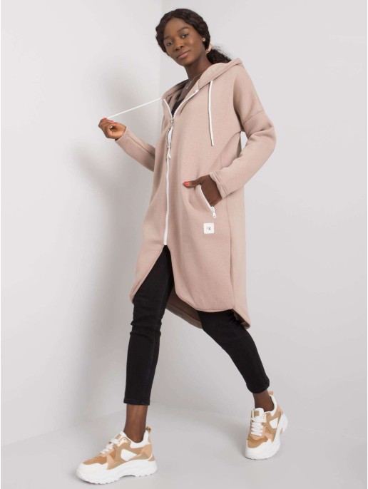 Bluza-RV-BL-4742.20P-ciemny bezowy Bluza-RV-BL-4742.20P-ciemny bezowy