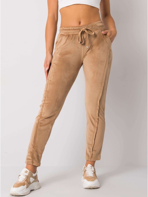Spodnie dresowe-RV-DR-6110.92P-camelowy Spodnie dresowe-RV-DR-6110.92P-camelowy