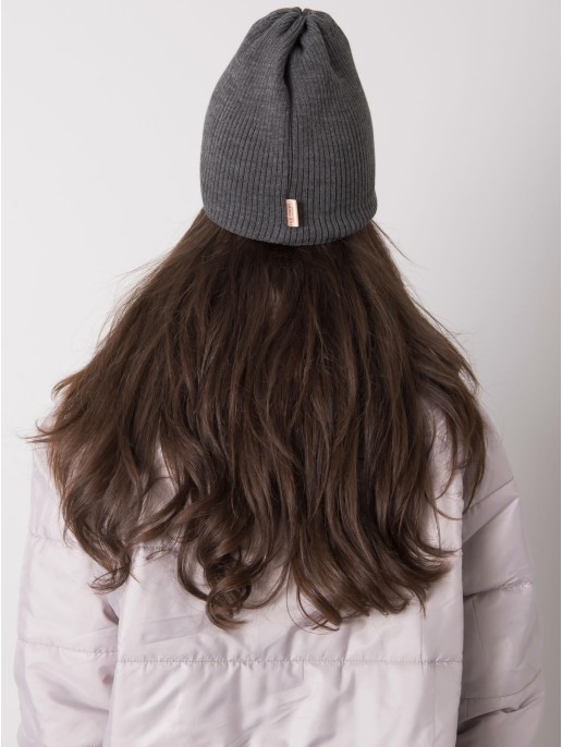 Czapka-JK-CZ-21.96-ciemny szary Czapka-JK-CZ-21.96-ciemny szary