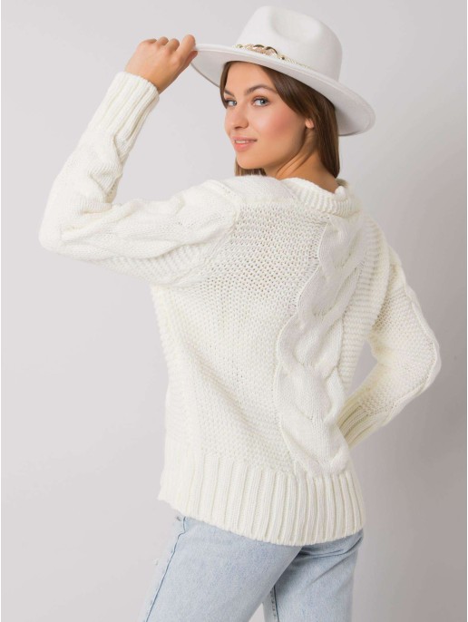 Sweter-LC-SW-A1.28X-ecru Sweter-LC-SW-A1.28X-ecru