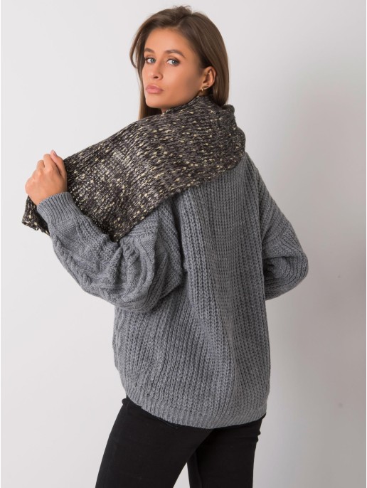 Szalik-AT-SZ-RH-1407.23X-czarny Szalik-AT-SZ-RH-1407.23X-czarny