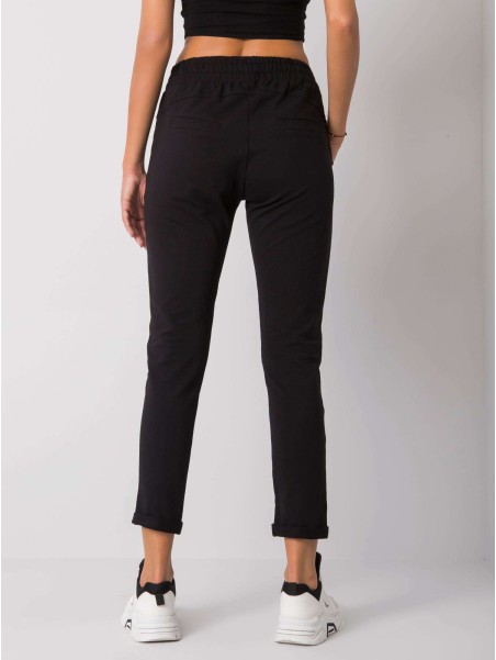 Spodnie dresowe-RV-DR-6971.91-czarny