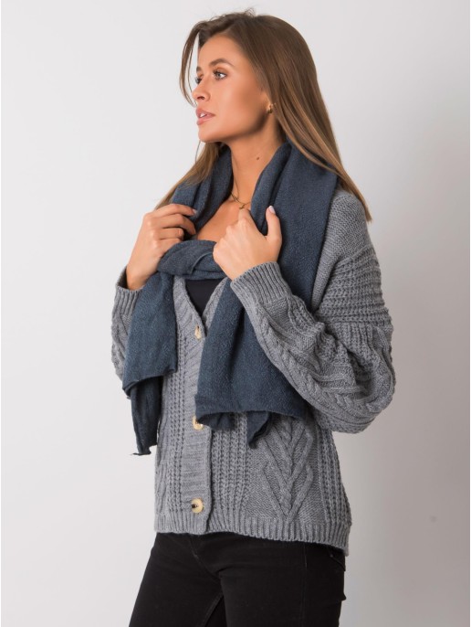 Szalik-AT-SZ-3899.91-ciemny niebieski