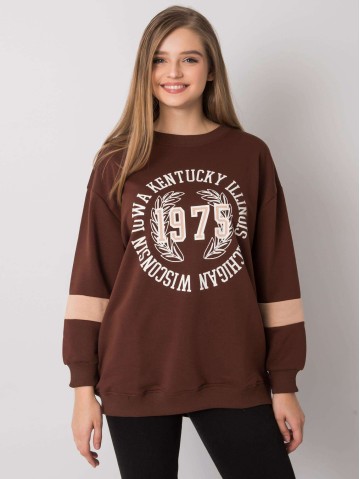 Bluza-FA-BL-7231.33X-ciemny brązowy 2