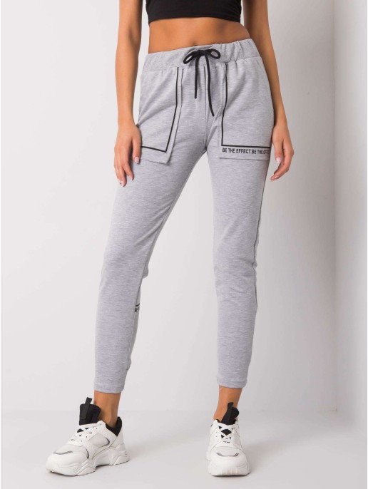 Spodnie dresowe-RV-DR-7035.70-szary Spodnie dresowe-RV-DR-7035.70-szary