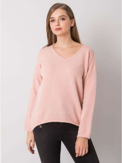 Sweter-TW-SW-BI-9802.25X-jasny różowy
