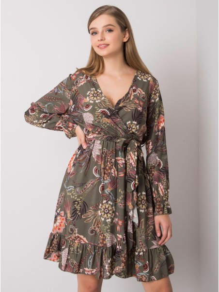 Sukienka-TW-SK-BI-H2515.38X-khaki