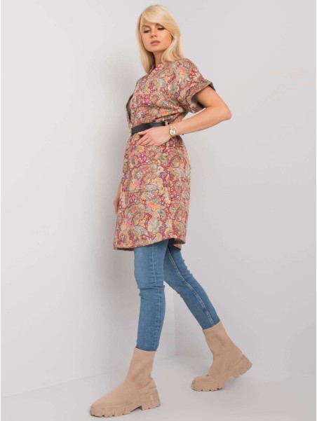 Płaszcz-DHJ-PL-6025A.24X-bordowy