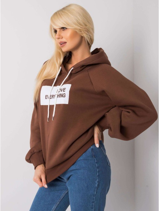 Bluza-EM-BL-651/2.41X-ciemny brązowy Bluza-EM-BL-651/2.41X-ciemny brązowy