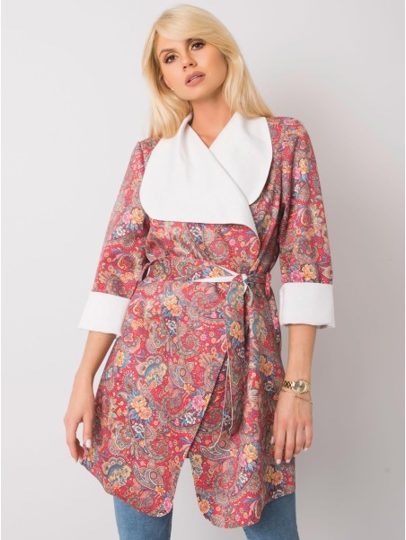 Płaszcz-DHJ-PL-6022A.26X-czerwony