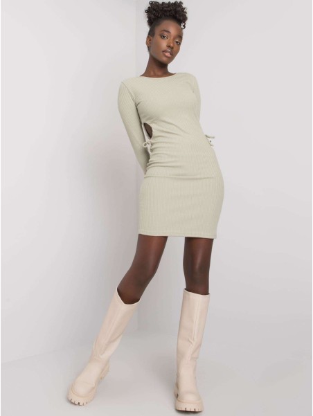 Suknelė-LK-SK-508687.17P-pistacijų spalvos