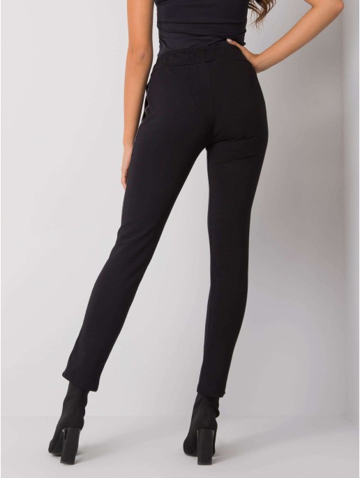 Spodnie dresowe-RV-DR-5839.48-czarny Spodnie dresowe-RV-DR-5839.48-czarny