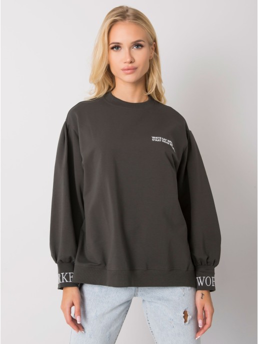 Bluza-RV-BL-7164.51P-ciemny khaki Bluza-RV-BL-7164.51P-ciemny khaki