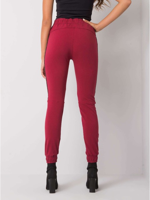Spodnie dresowe-RV-DR-6891.54-bordowy Spodnie dresowe-RV-DR-6891.54-bordowy