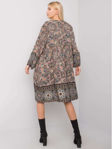Sukienka-TW-SK-BI-5S0118B.25-khaki 2