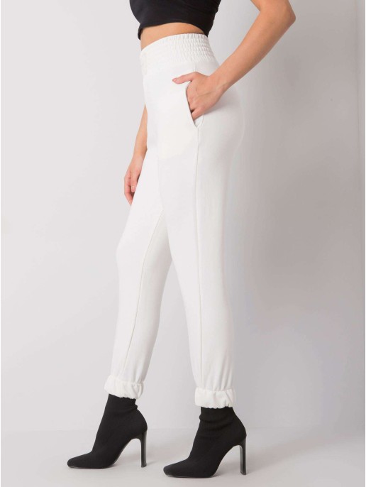 Spodnie dresowe-FE-DR-5541.45P-ecru Spodnie dresowe-FE-DR-5541.45P-ecru