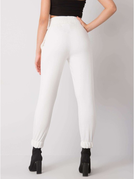 Spodnie dresowe-FE-DR-5541.45P-ecru Spodnie dresowe-FE-DR-5541.45P-ecru