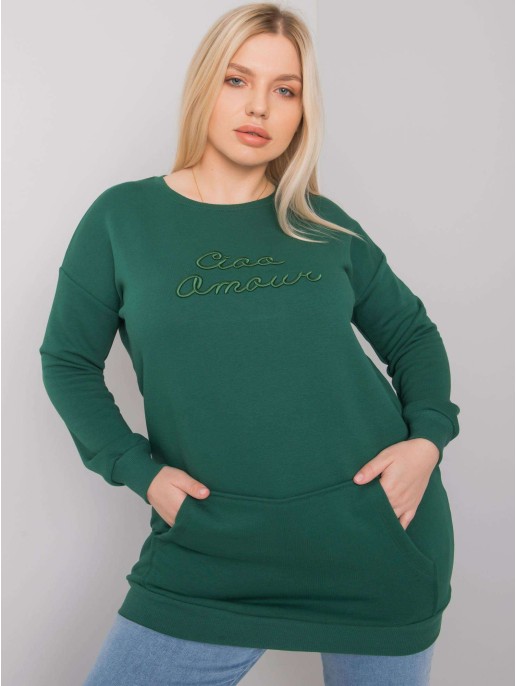 Bluza-RV-BL-7094.17P-ciemny zielony