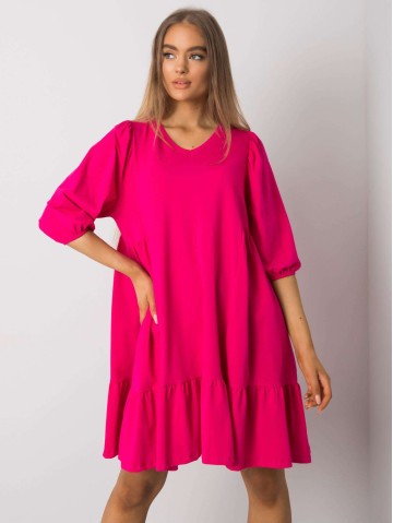 Sukienka-RV-SK-7248.09P-fuksjowy 2