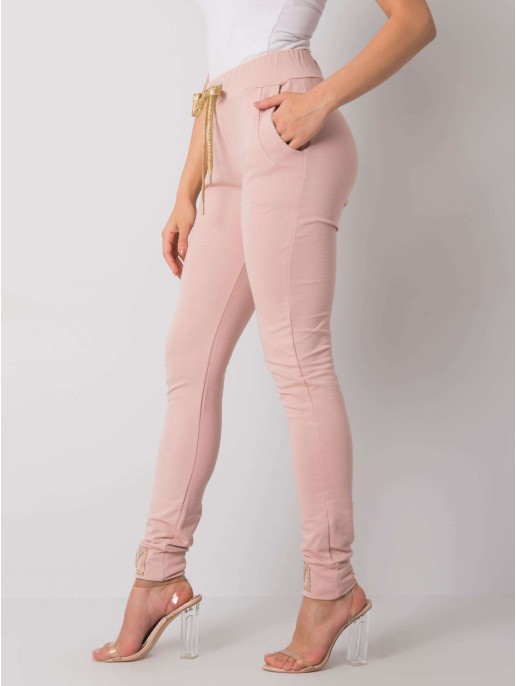 Spodnie dresowe-RV-DR-5980.12-jasny różowy Spodnie dresowe-RV-DR-5980.12-jasny różowy