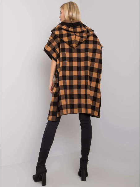 Kardiganas-FE-SW-3321.60P-juodas-smėlio spalvos