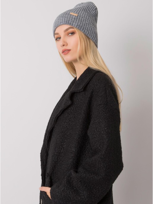 Czapka-JK-CZ-27.84P-ciemny szary Czapka-JK-CZ-27.84P-ciemny szary