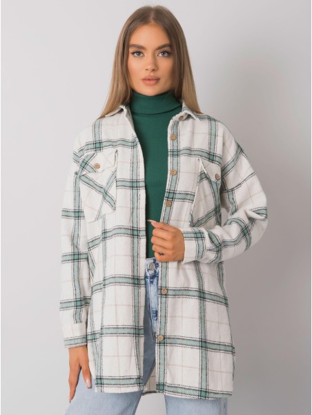 Koszula-TO-KS-0810-3.32-biało-zielony