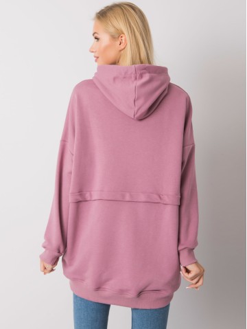 Bluza-RV-BL-7095.30P-ciemny różowy