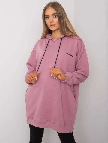 Bluza-RV-BL-7097.26-ciemny różowy