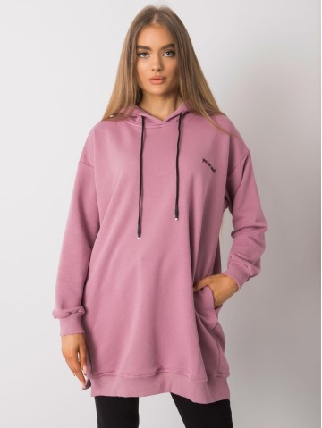 Bluza-RV-BL-7097.26-ciemny różowy 2
