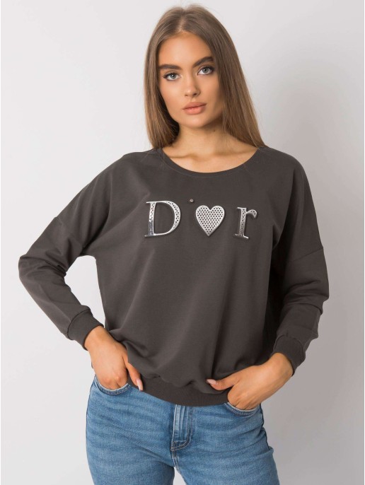 Džemperis-RV-BL-0192.55P-tamsiai chaki Džemperis-RV-BL-0192.55P-tamsiai chaki