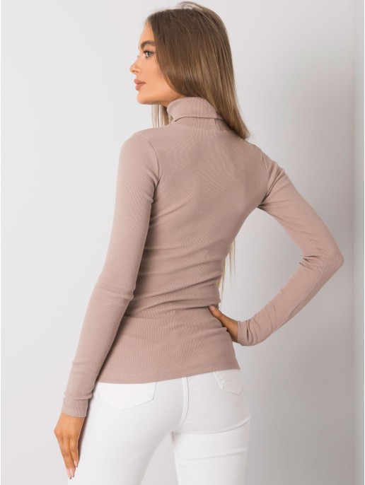 Bluzka-RV-BZ-7182.01P-ciemny bezowy Bluzka-RV-BZ-7182.01P-ciemny bezowy