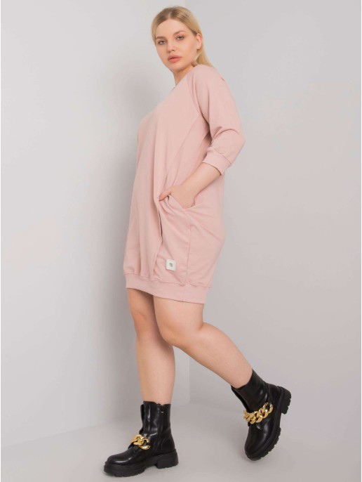 Sukienka-RV-SK-6847.59P-jasny różowy Sukienka-RV-SK-6847.59P-jasny różowy