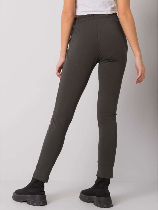 Spodnie dresowe-RV-DR-6650.81P-ciemny khaki Spodnie dresowe-RV-DR-6650.81P-ciemny khaki