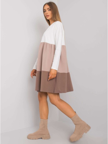 Sukienka-RV-SK-7188.83P-brązowy