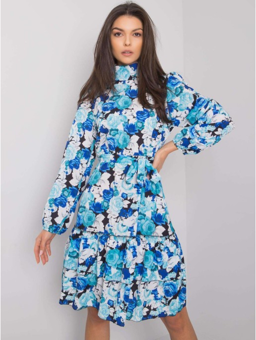 Sukienka-RO-SK-E02.21-czarno-niebieski Sukienka-RO-SK-E02.21-czarno-niebieski