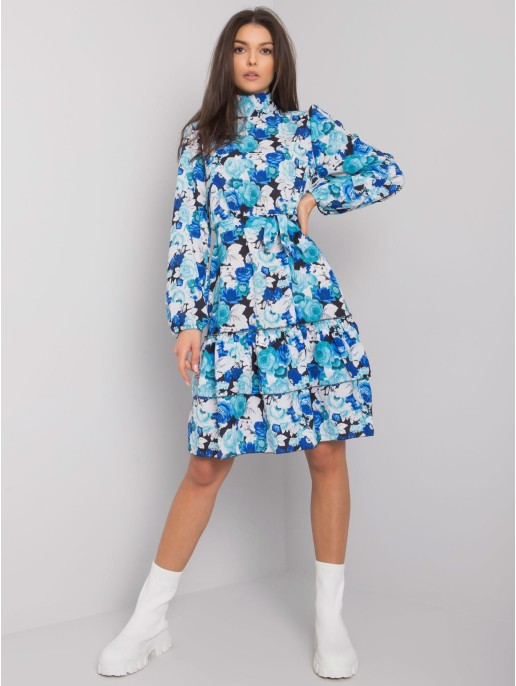 Sukienka-RO-SK-E02.21-czarno-niebieski Sukienka-RO-SK-E02.21-czarno-niebieski