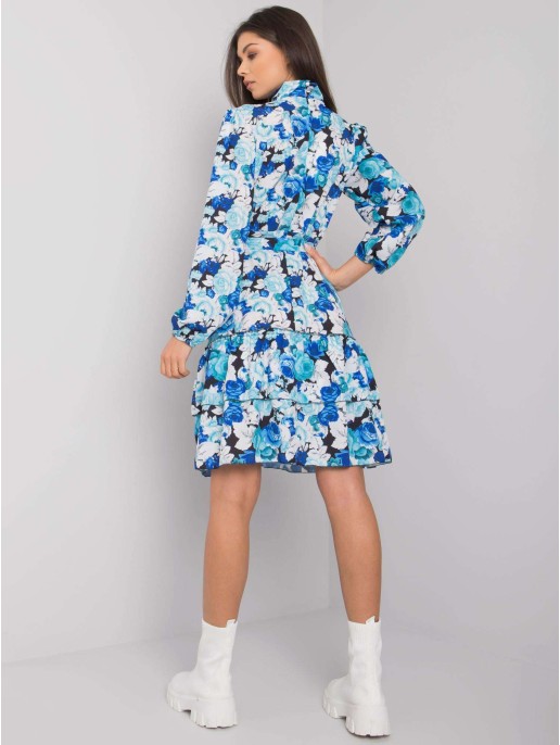 Sukienka-RO-SK-E02.21-czarno-niebieski Sukienka-RO-SK-E02.21-czarno-niebieski