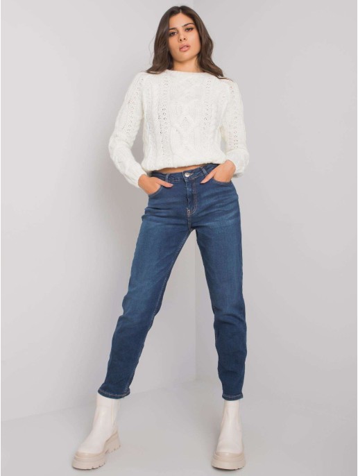 Spodnie jeans-D85046T62223D256-ciemny niebieski